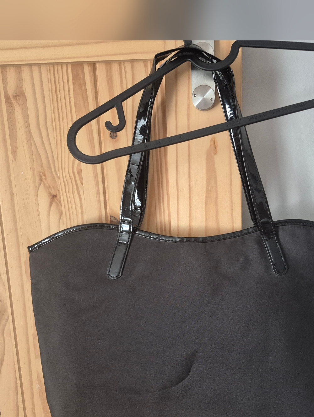 NWOT Lancôme Tote Shopper Bag with Patent Trim - Picture 14 of 16